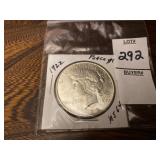 1922 Peace Silver Dollar