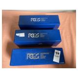 3 PGCS professional coin grading service plastic