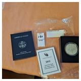 2011 W American Silver Eagle