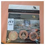 2012 ATB 3 coin set Hawai