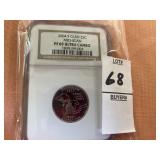 2004 Clad Michigan 25C NGC PF69UC