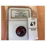 2004 Clad Florida 25C NGC PF69UC