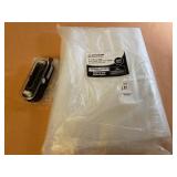 9 x 13 flat open in poly bags, battery operated