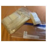 Various size sealed, and Resealable bags for coins