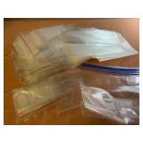 Various size sealed, and Resealable bags for coins
