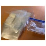 Various size sealed, and Resealable bags for coins