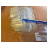 Various size sealed, and Resealable bags for coins