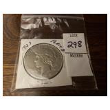 1923 Peace Silver Dollar