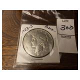 1923 - S Peace Silver Dollar