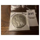 1923 - S Peace Silver Dollar