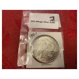 1921 Morgan Silver Dollar