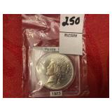 1923 Peace Silver Dollar