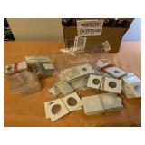 Silver Dollar holders, cardboard, coin holders,