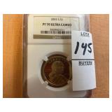 2003 -S Sacagawea $1 NGC PF70 UC