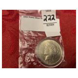 1922 Peace Silver Dollar