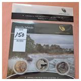 2018 ATB 3 coin set Apostle Iskand NL