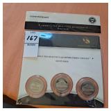 2010 ATB 3 coin set Mount Hood