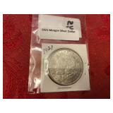 1921 Morgan Silver Dollar