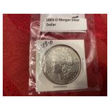1883-O Morgan Silver Dollar