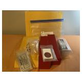 Variety of coin storage material