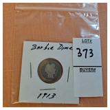 1913 Barber Dime