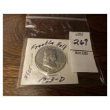 1963-D Franklin  half dollar