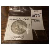 1954-D Franklin half dollar