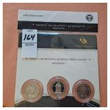 2010 ATB 3 coin set Hot Springs