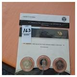2010 ATB 3 coin set Hot Springs