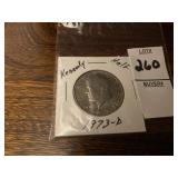 1973-D Kennedy half dollar