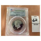 2021 - S Kennedy 50C PCGS PR69DCAM