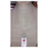 20k ï¿½MOMï¿½ circle necklace