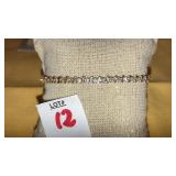 14k tennis bracelet