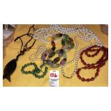 Bead & pearl necklaces
