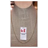 24k GB snake chain ( gold bonded)