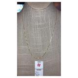 14k fine box chain
