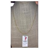 14k twist chain