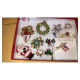 Christmas & holiday pins