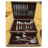 Georg Jensen Sterling Silverware with box 85.3oz