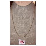 925 Italy rope chain