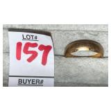 Mens 14k wedding band