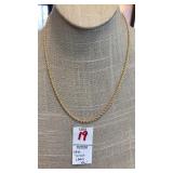 14k twist chain