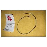 14k cobra bracelet Italy - Needs repair