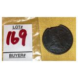 1814 Washington Half Penny Token- damaged