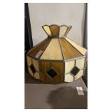 Tiffany style stained glass hanging light