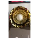 Tiffany style stained glass hanging light