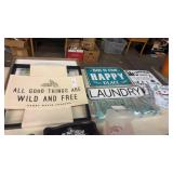 Lot of Laundry Room Decor
