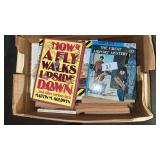 Box of assorted books