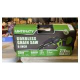 Cordless Chain Saw 6in. NIB