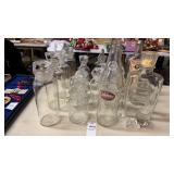 Assortment of Glass Bottles